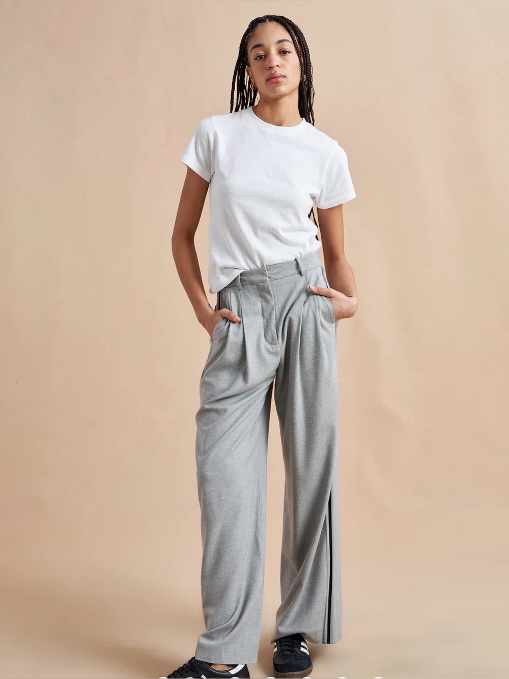 La Ligne White pocket  Tee M
